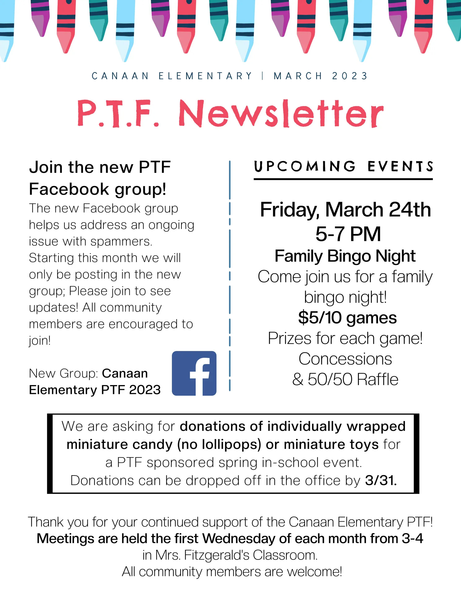 PTF newsletter